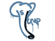 Sealed Graffiti | Recoil UMP-45 (Monarch Blue) image