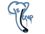 Sealed Graffiti | Recoil UMP-45 (Monarch Blue) image