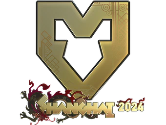 Sticker | MOUZ (Gold) | Shanghai 2024 image