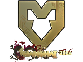Sticker | MOUZ (Gold) | Shanghai 2024
