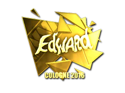 Sticker | Edward (Gold) | Cologne 2016 image