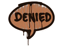 Sealed Graffiti | Denied (Tiger Orange)