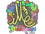 Sticker | iM (Holo) | Budapest 2025 image