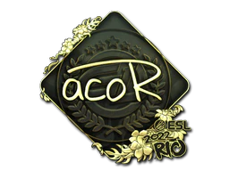 Sticker | acoR (Gold) | Rio 2022 image