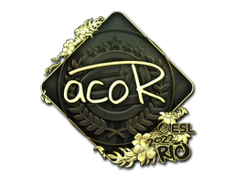Sticker | acoR (Gold) | Rio 2022 image