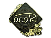 Sticker | acoR (Gold) | Rio 2022 image