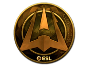 Sticker | Avangar (Gold) | Katowice 2019 image