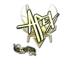 Sticker | apEX (Gold) | Paris 2023 image