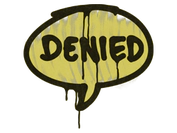 Sealed Graffiti | Denied (Tracer Yellow) image
