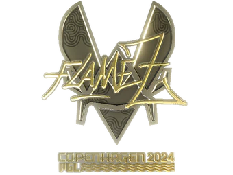 Sticker | FlameZ (Gold) | Copenhagen 2024 image