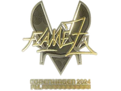 Sticker | FlameZ (Gold) | Copenhagen 2024 image