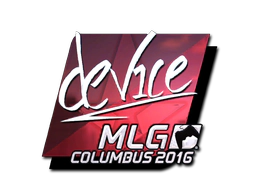 Sticker | device (Foil) | MLG Columbus 2016 image