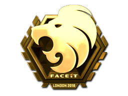 Sticker | North (Gold) | London 2018 image
