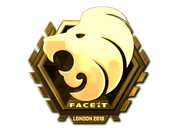 Sticker | North (Gold) | London 2018 image