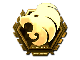 Sticker | North (Gold) | London 2018 image