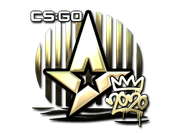 Sticker | Astralis (Gold) | 2020 RMR image