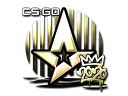 Sticker | Astralis (Gold) | 2020 RMR image