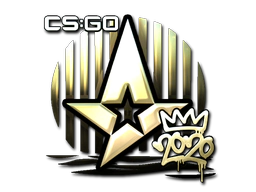 Sticker | Astralis (Gold) | 2020 RMR image