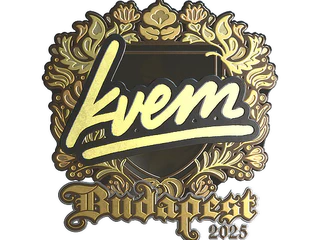 Sticker | Kvem (Gold) | Budapest 2025