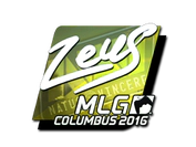 Sticker | Zeus (Foil) | MLG Columbus 2016 image