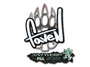 Sticker | faveN (Glitter) | Antwerp 2022 image