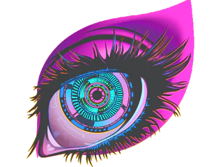 Sticker | Dystopian Gaze (Lenticular)