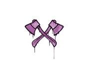 Sealed Graffiti | X-Axes (Bazooka Pink) image