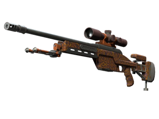 SSG 08 | Orange Filigree image