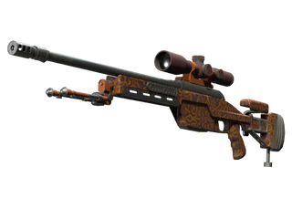 SSG 08 | Orange Filigree