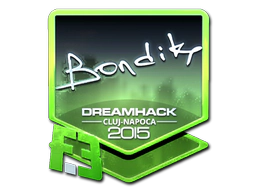 Sticker | bondik (Foil) | Cluj-Napoca 2015 image