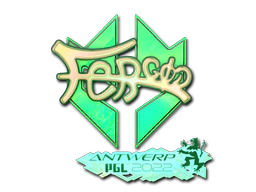 Sticker | fer (Holo) | Antwerp 2022 image