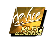 Sticker | device (Gold) | MLG Columbus 2016 image