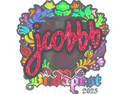 Sticker | jcobbb (Holo) | Budapest 2025 image