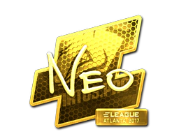 Sticker | NEO (Gold) | Atlanta 2017 image