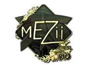 Sticker | mezii (Gold) | Rio 2022 image