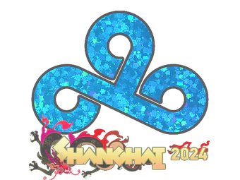 Sticker | Cloud9 (Glitter) | Shanghai 2024 image