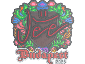 Sticker | Jee (Embroidered) | Budapest 2025 image
