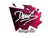 Sticker | denis (Foil) | Cologne 2016 image