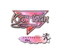 Sticker | karrigan (Holo) | Antwerp 2022 image