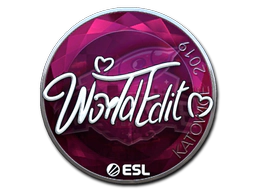 Sticker | WorldEdit (Foil) | Katowice 2019 image