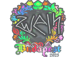 Sticker | zweih (Holo) | Budapest 2025