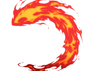 Sticker | Scorch Loop (Reverse)