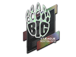 Sticker | BIG (Holo) | Boston 2018 image