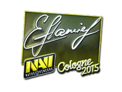 Sticker | flamie (Foil) | Cologne 2015 image