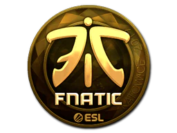 Sticker | Fnatic (Gold) | Katowice 2019 image