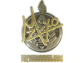 Sticker | mzinho (Gold) | Copenhagen 2024 image