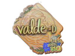 Sticker | v4lde (Holo) | Rio 2022 image
