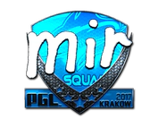 Sticker | mir (Foil) | Krakow 2017 image