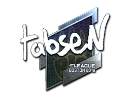Sticker | tabseN (Foil) | Boston 2018 image