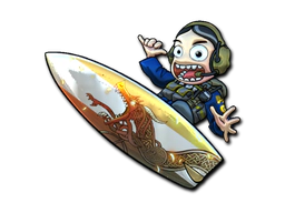Sticker | Dragon Lore Surf Ava (Foil) image